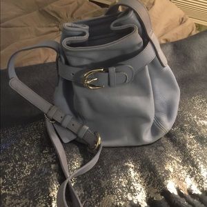 Light blue coach bag